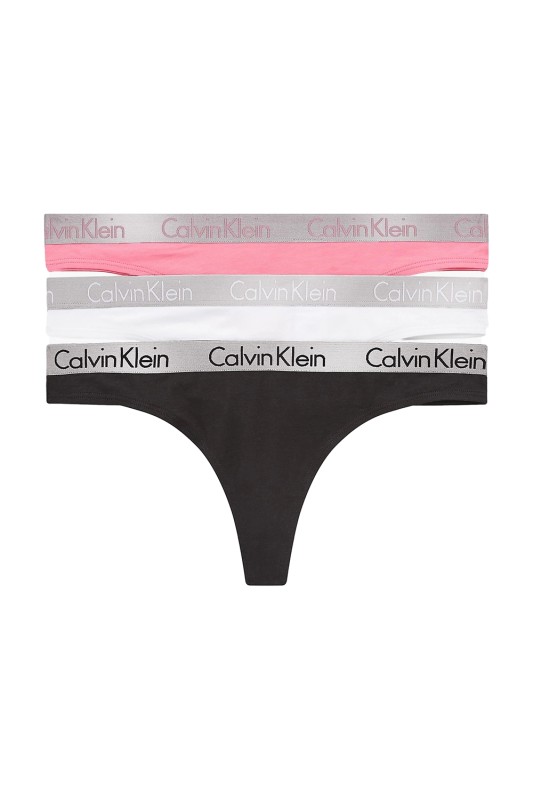Calvin Klein thongs (3 τεμαχίων) - QD3560E- M8C