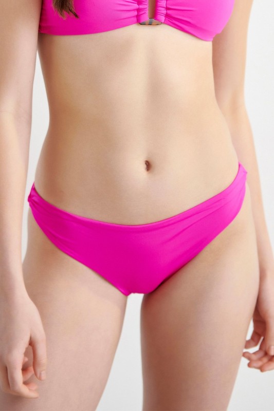 Blu4u γυναικείο μαγιό bikini σλιπ κανονικής κάλυψης με ήπια σούρα στα πλαϊνά-23365091
