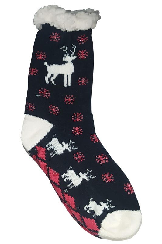 Glady's Γυναικείες χειμερινές αντιολισθητικές κάλτσες με εσωτερικό γουνάκι-SD0767b